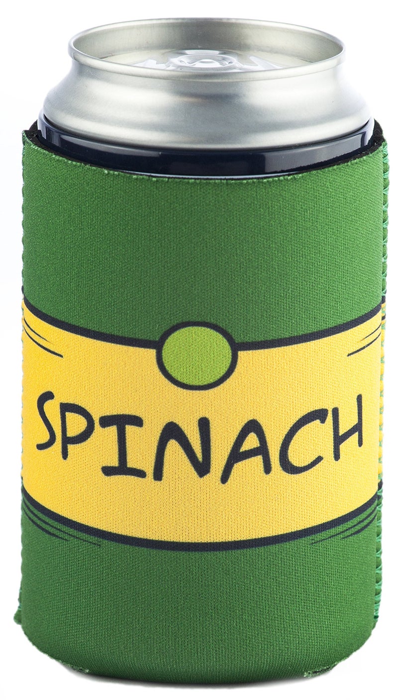Funny Guy Mugs Spinach Collapsible Neoprene Can Coolie - Drink Cooler - Image 1